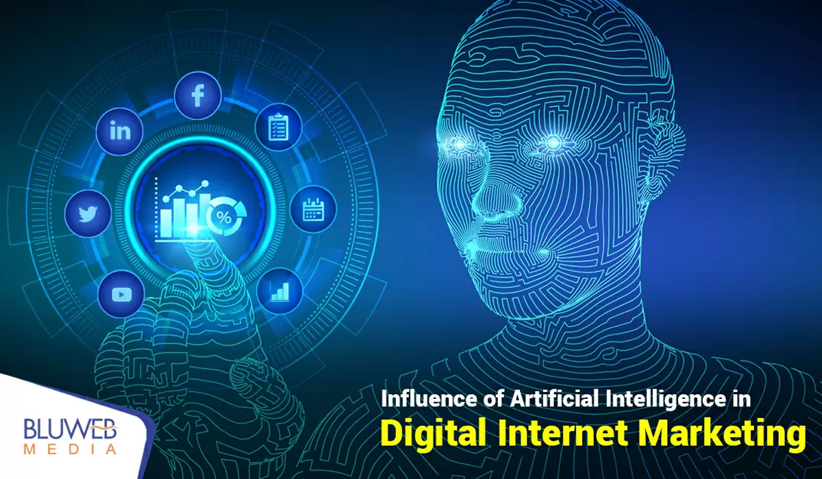 Influence of Artificial Intelligence in Digital Internet Marketing