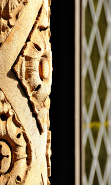 foundational ornate pillar